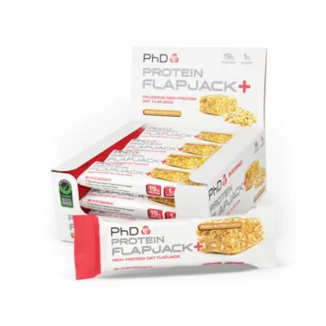 PhD® „Protein Flapjack +” baltyminiai batonėliai 12 x 75g