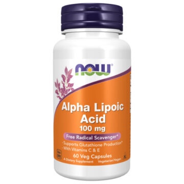 NOW Alpha Lipoic Acid 100mg 60 Veg. Capsules