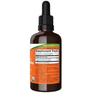 NOW Certified Organic Ashwagandha Extract 59ml