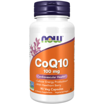 NOW CoQ10 100mg 90 Veg. Capsules