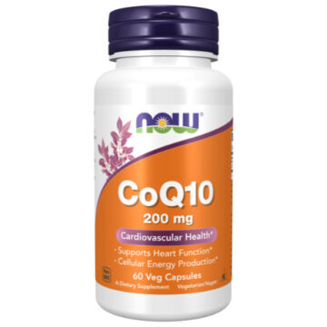 NOW CoQ10 200mg 60 Veg. Capsules