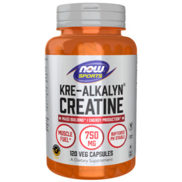 NOW Kre-Alkalyn (R) Creatine 750mg 120 caps