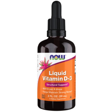 NOW Liquid Vitamin D-3 59ml