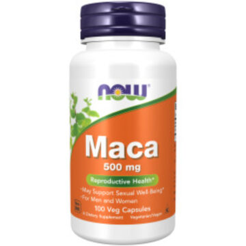 NOW Maca 500mg 100 Veg. Capsules