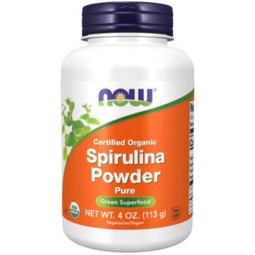 NOW Organic Spirulina Powder 113g (4 OZ)