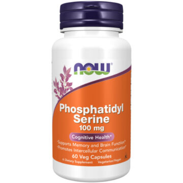 NOW Phosphatidyl Serine 100mg 60 Veg. Capsules