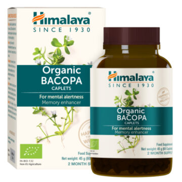 Himalaya™ Organic Bacopa (60 kapsulių)