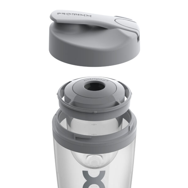 Promixx Pro Plastikinė Elektrinė Plaktuvė Cool Gray, 600ml