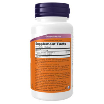 Now Ubiquinol 200mg 60 softgels