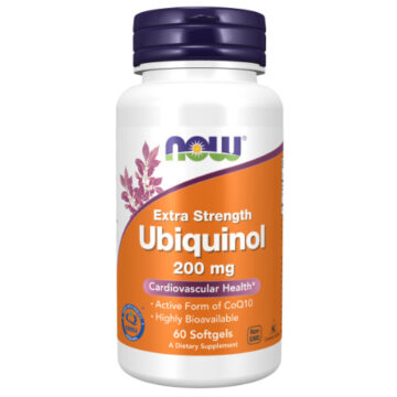 Now Ubiquinol 200mg 60 softgels