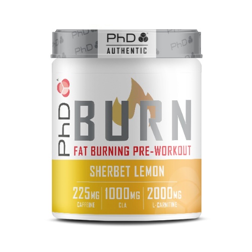 PhD® Burn milteliai prieš sportą 200g